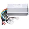 Fozriybefy 1 PCS 48V 60V 64V 72V 1000W 1500W Controller Elettrico 12 Tube Dual Mode E-Bike Brushless Controller
