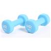 Rebecca Mobili Pesetti Palestra, Manubri Ghisa Neoprene Azzurro, Potenziamento Muscolare Riabilitazione Allenamento In Casa Palestra - 2 x 3 kg - Art. SP5023