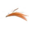 Massimo Clini Piume da Traina 7cm (Piuma White | Orange)