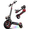 MIWEN Monopattino Elettrico Adulto Scooter - fuoristrada monopattino elettrico Pieghevole 10 Pollici,Batteria 48V 15Ah 35-45KM di Autonomia, Carico Massimo 150KG monopattino elettrico adulti