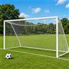 JOROBURO Rete per Porte da Calcio, 3x2m Durevole Rete per Porte da Calcio in Fibra di Polipropilene Strumenti per Allenamento per Partite Sportive, Reti Resistenti di Ricambio Portatili per Accessori per Parti
