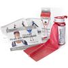 Theraband Thera-Band inkl. Tasche, 2,50 m x 12,80 cm, mittel, rot