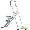 Generico Stepper per Esercizi a Casa, Saliscale Pieghevole Con Manubrio Regolabile, Saliscale Verticale Portatile, Capacità Di Carico Di 120 Kg