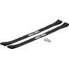 Gorilla Sports® Kit di Cinghie di Ancoraggio - Set di 2, con Moschettone, Max. 400 kg, Antiscivolo, Nylon, Nero - Anchor Strap, per Corda da Battaglia, Sacco da Boxe, Fissaggio di Maniglie, Fitness