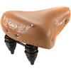 Selle Montegrappa Sella Montegrappa Originale Ultra Morbida in Pelle Sintetica con Doppia Molla MOD Laguna 100 (Colore: Miele)