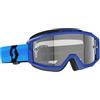 SCOTT Split OTG 2024 Occhiali da motocross, blu/nero, unica taglia