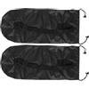 TOYANDONA 2 Borse Impermeabili per Skateboard, Custodie Portatili per Longboard, Zaini Resistenti per Trasporto e Organizzazione Attrezzatura Sportiva, Universali, Nero