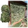 HSPLXYT Rete mimetica Rete ombreggiante Telo mimetico for la decorazione del paesaggio forestale caccia protezione visiva all'aperto campeggio giardino varie dimensioni (2/3/4/5/6/7/8/9/10M)(Material:5x5m/16.
