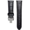 Moonbaby 18/19/20/21/22/23/24/26/28mm da uomo in vera pelle assorbimento del sudore cinturino a sgancio rapido per orologio al quarzo, orologi meccanici