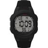 Timex Unisex T100 40mm Orologio - Cinturino Nero Quadrante Digitale Cassa Nera, nero