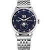 FTEOXLC Sugess Moonphase Orologio da Uomo 40mm Automatico Meccanico Orologi Da Polso ST2528 Movimento In Acciaio Inox Quadrante Blu Arenaria Orologi, V 2, Orologio elegante di lusso con fasi lunari
