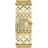 Guess Women's 22mm Watch - Gold Tone Bracelet Champagne Dial Gold Tone Case