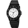TONSHEN Bambini Orologio 50M Impermeabile Moda Analogico Quarzo Orologi da Polso Ruotare Quadrante Colore Numero Plastica Lunetta e Gomma Band La Ragazza Orologio (Nero 2)