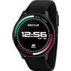 Sector No Limits Smartwatch Uomo, Digitale, 51 mm, Cinturino in Silicone, Collezione S-06, Regalo Compleanno