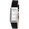 LAURA BIAGIOTTI Orologio analogico da donna al quarzo con cinturino in pelle LB0011S-01Z, bianco, 15MM, striscia