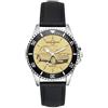 KIESENBERG Regalo per 500 Nuova d'epoca Fan Autista Orologio L-6472