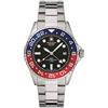 Swiss Alpine Military 7052 - Orologio analogico al quarzo, GMT, da uomo, in acciaio inox