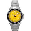 RATIO FreeDiver, orologio subacqueo con vetro zaffiro giapponese, automatico, resistente all'acqua fino a 200 m, orologio subacqueo da uomo, Giallo, Subacqueo