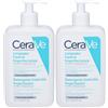 CeraVe Detergente Controllo Imperfezioni, Per Pelli a Tendenza Acneica, Con Acido Salicilico e Tecnologia Sebo-Assorbente, 473 ml 2x473