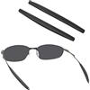 BlazerBuck Cuscinetti auricolari di ricambio per occhiali da sole Oakley Whisker/Juliet/A Wire, Nero , 0