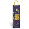 Happy Socks 3-Pack Celebration Socks Set, colorati e divertenti, calzini per uomo e donna, Nero-Giallo (41-46)