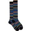 Gallo Calze lunghe uomo cotone verde fantasia mix righe e pois