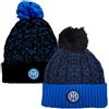 3R SPORT SRL Cappello Inter Berretto Invernale Ponpon Ufficiale FC Internazionale | Berretti Stadio Inter PS 28492