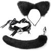 MelBiz Neck Plug collana e clip set, Fox Animal Costume Set (3pcs)