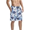 Poceacles Costume da bagno da uomo per estate, pantaloncini sportivi da bagno, Aztec Tribe Native Stripe-multicolore, M
