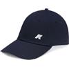 K-Way Cappello con Visiera ILY, Blu Navy, 100% Cotone, Regolabile, Stile Casual Sportivo, Uomo