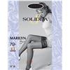 Solidea Autoreggente 70 den CAMEL MARILYN 70 Open Toe art. 051870 Size L