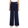 LIU JO Pantalone a Vita Alta con Pinces Nero Nero 22222