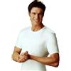 Gicipi 3 Maglie 100% Filo Scozia Art 261 Girocollo- Made in Italy- confez x 3 Pezzi (4, Bianco)