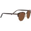 serengeti Lila occhiali, Brown Shiny, 50/20/139 Unisex Adulto