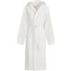 Zucchi Accappatoio Uomo Donna in microspugna 100% cotone 260 grammi con cappuccio e tasche Journey (IT, Testo, M, Regular, Regular, 2-Bianco)