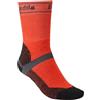 Bridgedale MTB Winter-Weight T2 Merino - Calzini da uomo per mountain bike, Arancione/nero., L