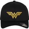 Wonder Woman Licenza Ufficiale Flexfit cap (Nero), Small/Medium