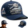 Generico Artemis II Lunar Mission Commemorative cap, Space Exploration Adjustable Printed Baseball Hat for Men & Women