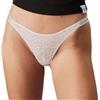 Calvin Klein Donna Perizomi Confezione da 5 Dipped Intimo, Beige (Jnbrry/Pr PCH/Subd/Deep Mauve/Syrah), L