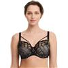 Chantelle Graphic Support LI Reggiseno CON BUEG. MOLTO COPERTIVO NERO, Nero , 3E