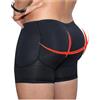 Generic S-6XL Intimo Imbottito Con Cuscinetti Integrati Da Uomo, Modellante For Fianchi, Push-up, Modellante For Glutei, Boxer, Mutandine, Pantaloncini Modellanti Dimagranti(L)