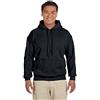 Gildan - Felpa con cappuccio Heavy Blend TM - Nero - XL, Nero , XL