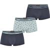 Emporio Armani 3-Pack Boxer Core Logoband, Boxer in Confezione da 3 Uomo, Multicolore (Marine/Pr.cadet), M
