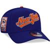 New Era New York Mets 25th Anniversary Color Flip Edition 9Forty A Frame Snapback Cap, Blu, Taglia unica