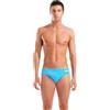 ARENA Costume Uomo Slip Nuoto Piscina Azzurro Solid Brief Taglia 44 ITA