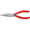 KNIPEX Pinza per meccanica - con becchi mezzotondi con tronchese (pinza per radiotecnici) rivestiti in resina sintetica, 25 01 160