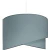 youngDECO® Paralume Lampadario a Sospensione Ø38 cm - Lampada a Sospensione Saggio - Abat Jour in Tessuto 2 x E27 - Lampadari Camera da Letto, Soggiorno e Bambini Cameretta (Lampadina non inclusa)