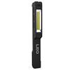 NEBO NB6657 LEO - Lampada da lavoro a LED con testa girevole multidirezionale, dimmerabile, 220 lumen, 3 AAA alcaline, base magnetica