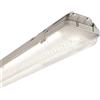 Beghelli Plafoniera LED Stagna IP65 Lumen 6400 Potenza 50w equivalenti a 2 x 58w L.1264 mm Luce Naturale 4000°K