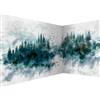 murando PREMIUM Carta da parati Foresta 550x250 cm Fotomurali in TNT Murale alla moda Decorazione da Muro XXL Poster Gigante Design Carta per parete Paesaggio Natura Alberi Uccelli c-A-10022-a-a